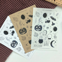 Load image into Gallery viewer, SPOOKY NIGHT Sticker Sheet
