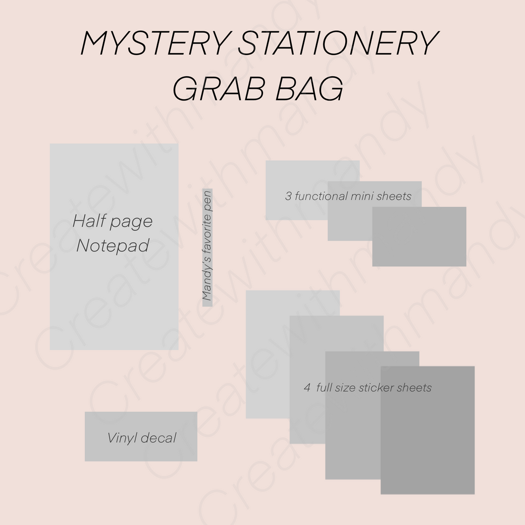 MYSTERY STATIONERY GRAB BAG