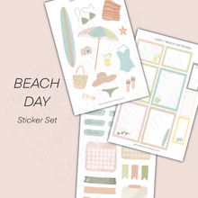 Load image into Gallery viewer, BEACH DAY Sticker Set
