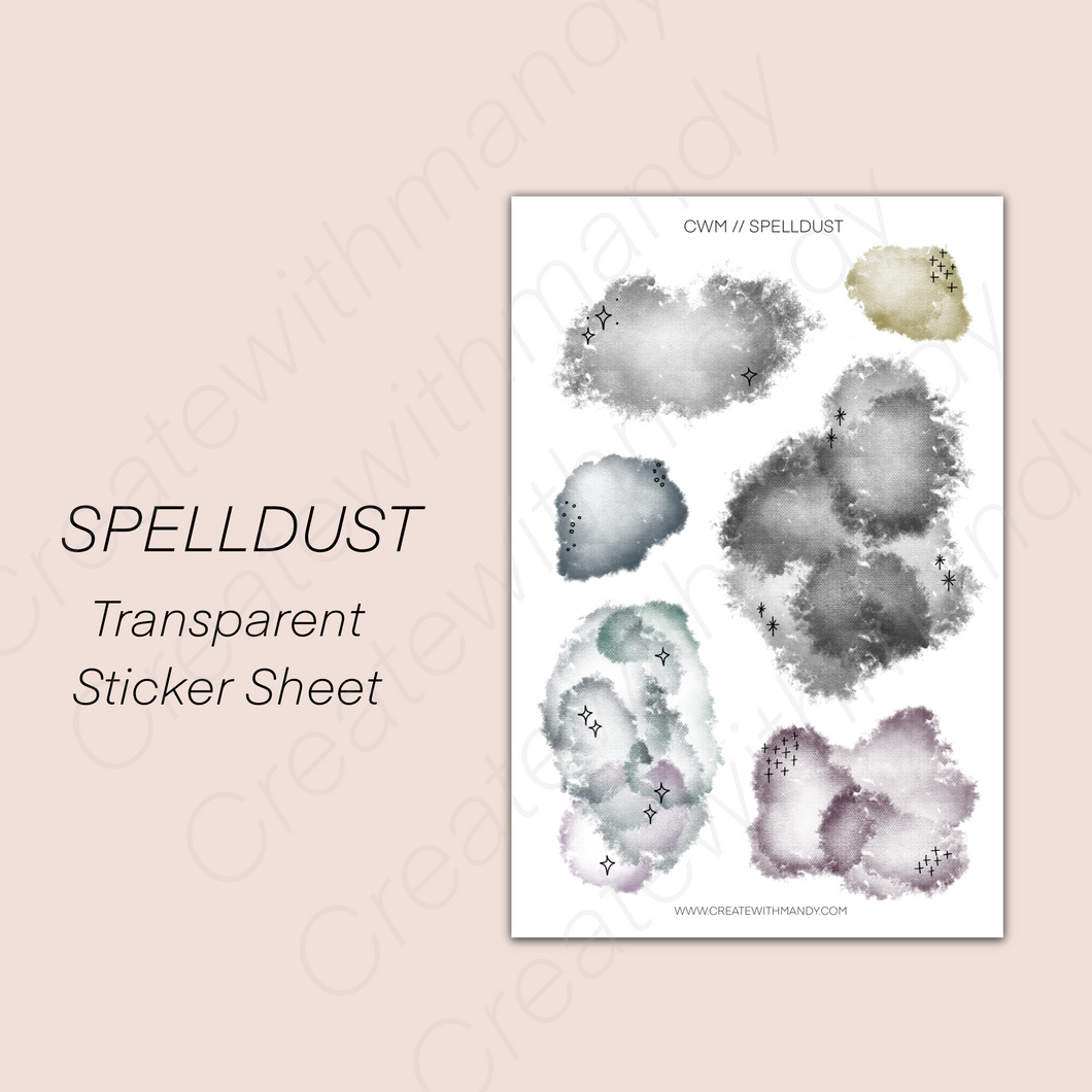 SPELLDUST Sticker Sheet