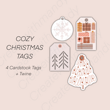 Load image into Gallery viewer, COZY CHRISTMAS Tags
