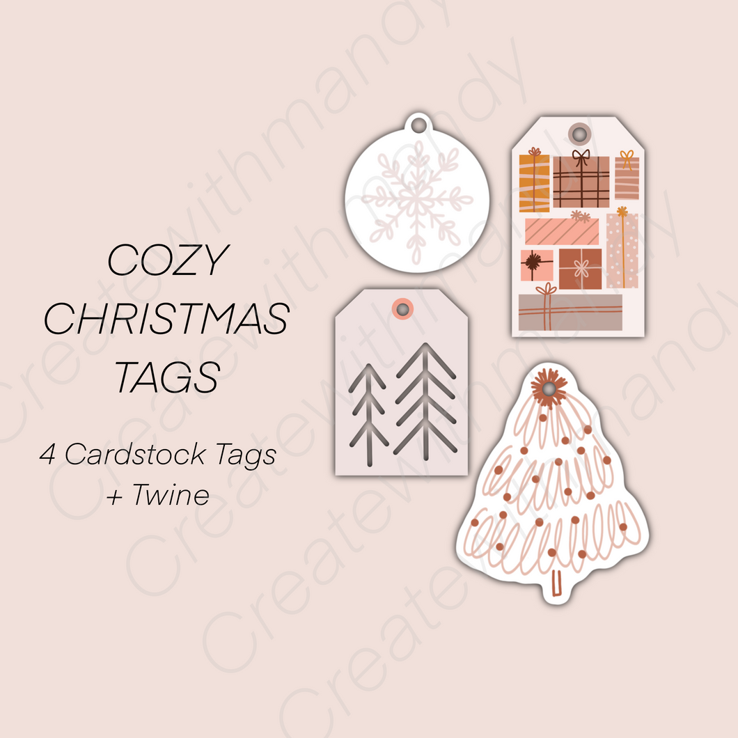 COZY CHRISTMAS Tags
