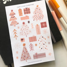 Load image into Gallery viewer, COZY CHRISTMAS Sticker Sheet
