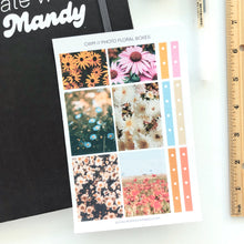 Load image into Gallery viewer, PHOTO FLORAL BOXES Sticker Sheet
