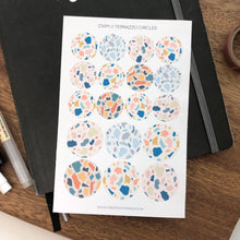 Load image into Gallery viewer, TERRAZZO CIRCLES Sticker Sheet
