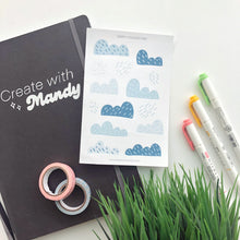 Load image into Gallery viewer, CLOUDY DAY Sticker Sheet

