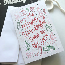Load image into Gallery viewer, HOLIDAY DOODLES Greeting Card
