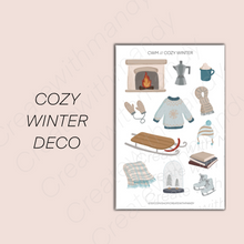 Load image into Gallery viewer, COZY WINTER Sticker Set
